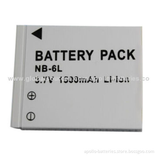 Digital Battery, Rechargeable Li-ion Battery NB-6L 3.7V 1500mAh